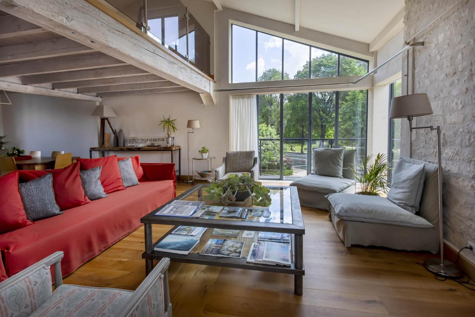 Quai 3 Loft Moderne Et Lumineux Les Pieds Dans L'Eau Appartement Jarnac Buitenkant foto